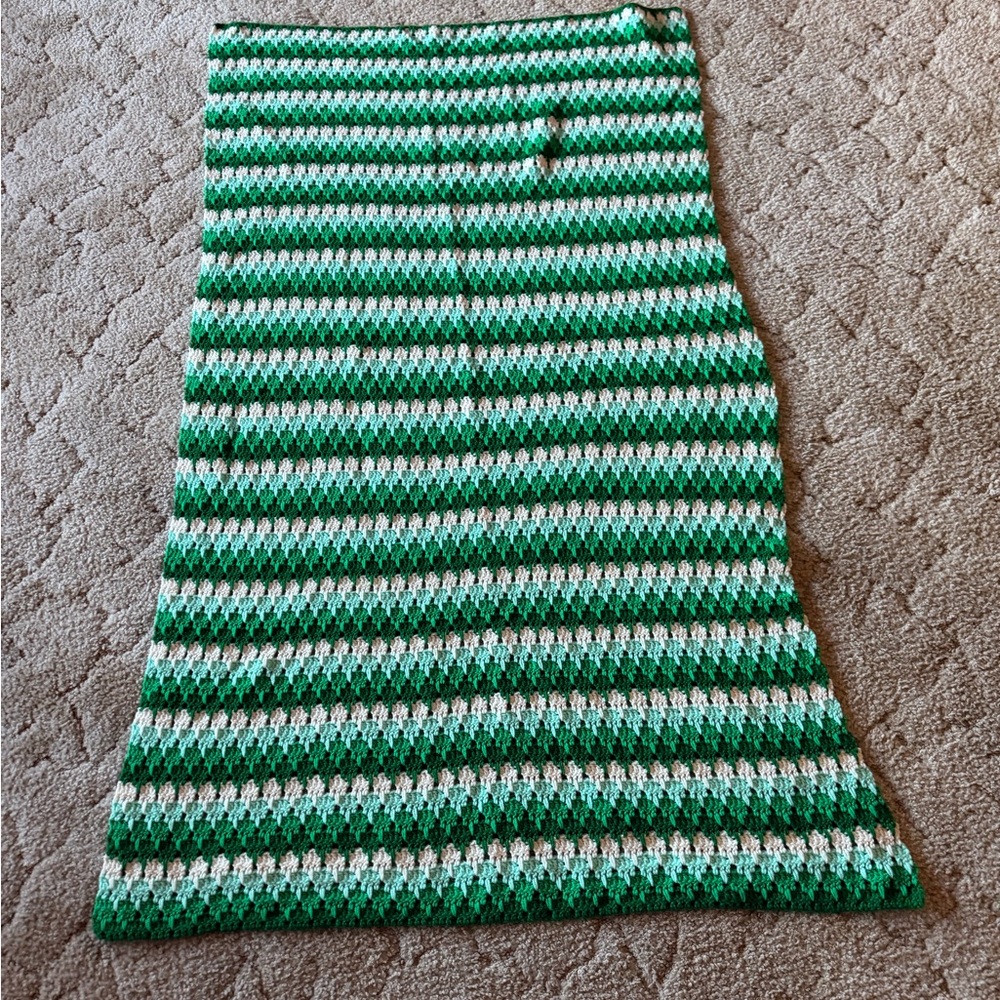 Handmade Crochet Afghan / Throw Blanket